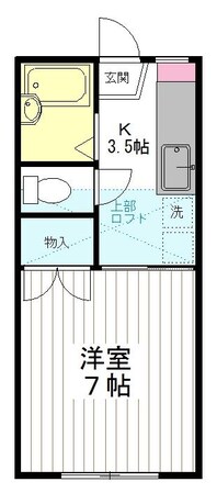 旭ケ丘駅 徒歩8分 1階の物件間取画像